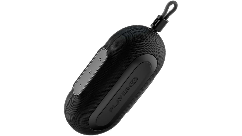Blue Tees Golf Player Go GPS Speaker, Black, SK-GPS-TPM-BK