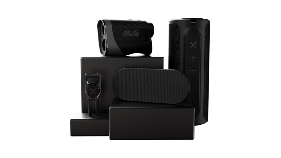 Blue Tees Golf Player Pack, Black, BU-B-S3TB-BK