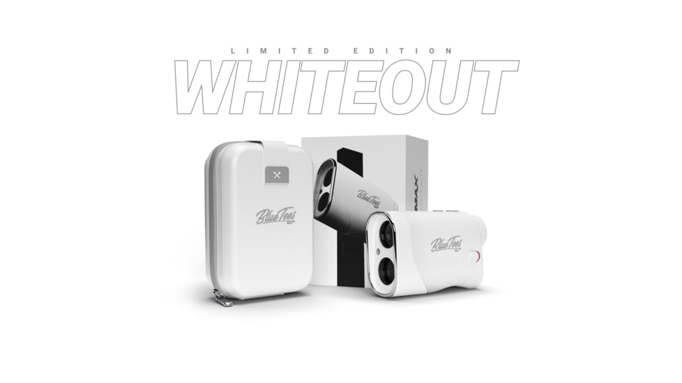 Blue Tees Golf Series 3 Max Rangefinder, White, RF-G-S3M-W