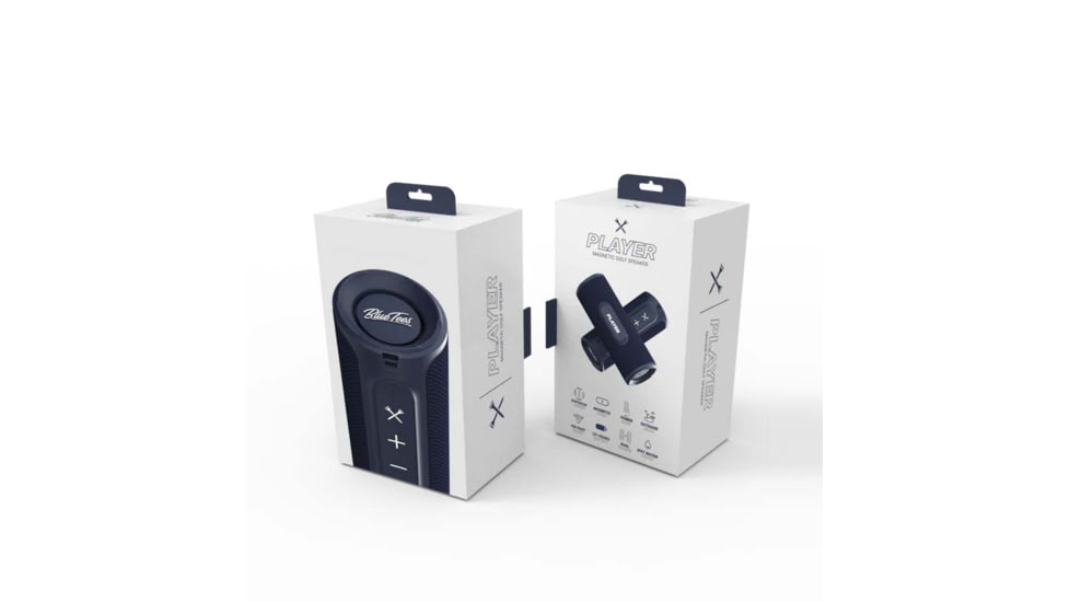 Blue Tees Golf The Player Magnetic Speaker, Navy/White, SK-G-TP-N