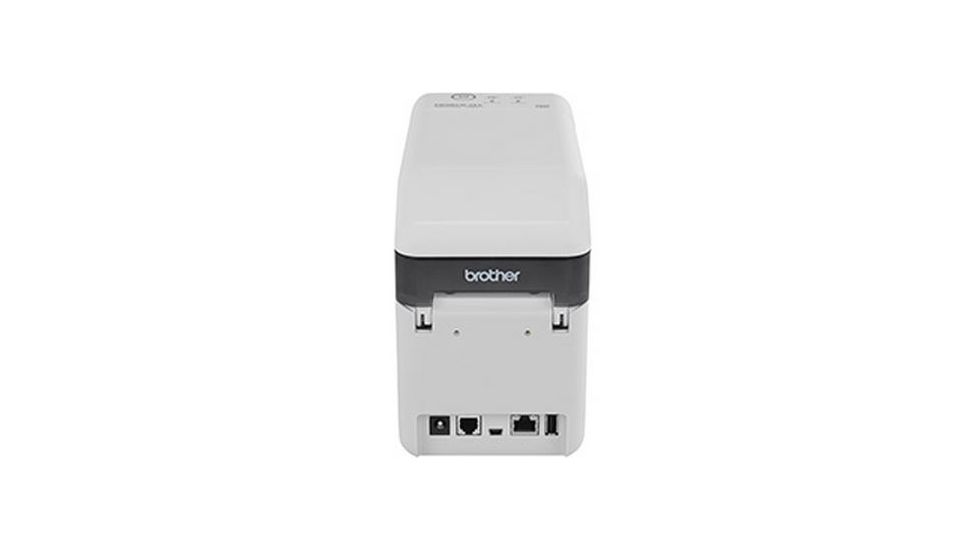 Brother Mobile Solutions Compact 2.2in Wide, 203dpi Powered Desktop/Network Thermal Printer TD2120N