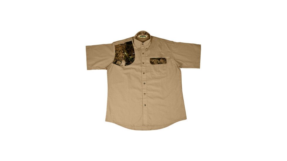 Bob Allen Hu126 S/S Hunting Shirt Kh/Rtap 2X 14363