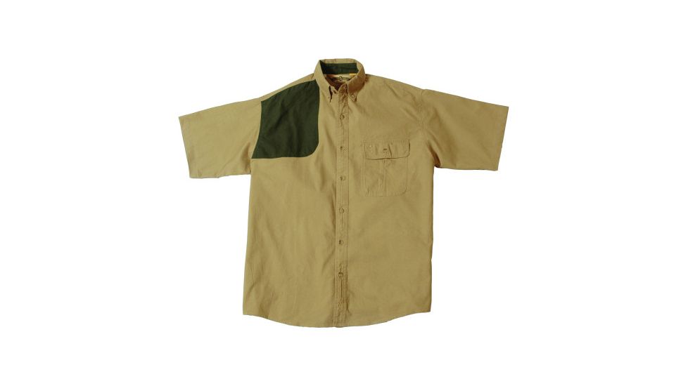 Bob Allen Hu126 S/S Hunting Shirt Tn/Grn M 14324