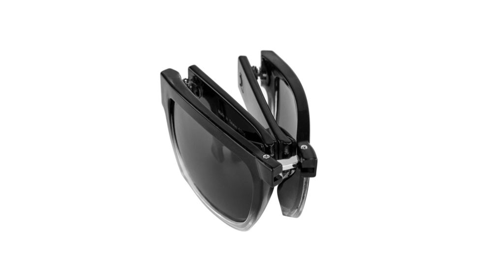 Bobster Brix, Sunglass, Black Gradient Frame, Anti-fog Smoked Lenses, Black, One Size Fits Most EBRX002