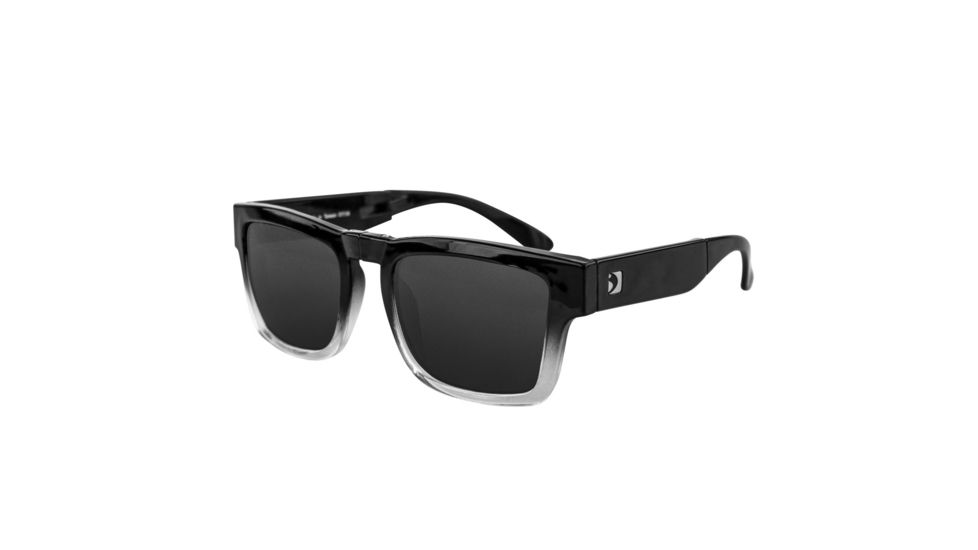 Bobster Brix, Sunglass, Black Gradient Frame, Anti-fog Smoked Lenses, Black, One Size Fits Most EBRX002