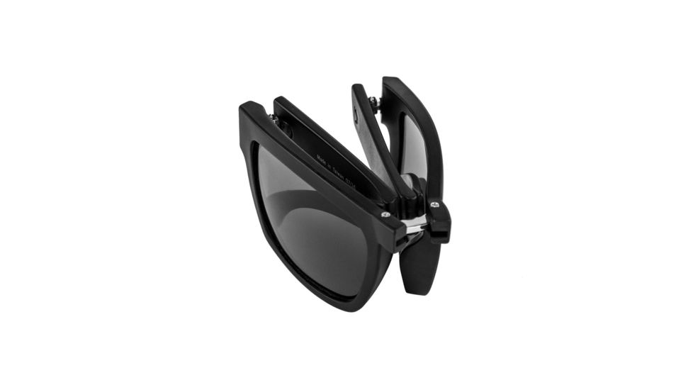 Bobster Brix, Sunglass, Matte Black Frame, Anti-fog Smoked Lenses, Black, One Size Fits Most EBRX001