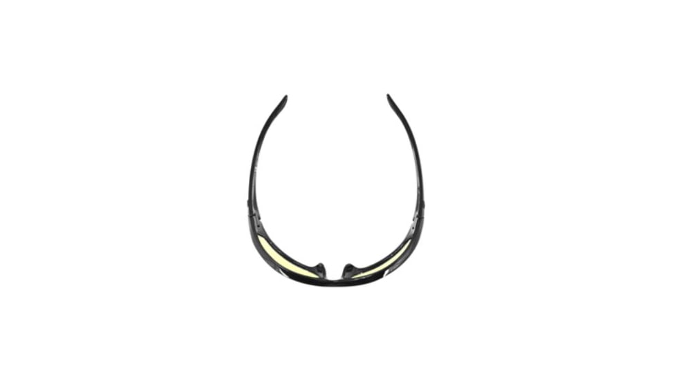 Bobster Charger Sunglasses - Black Frame, Anti Fog Yellow Lens ECHA001Y