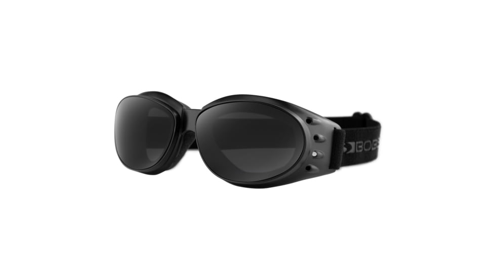 Bobster Cruiser 3 - Googles, Matte Black Frame, Smoked Lenses, BCRU001