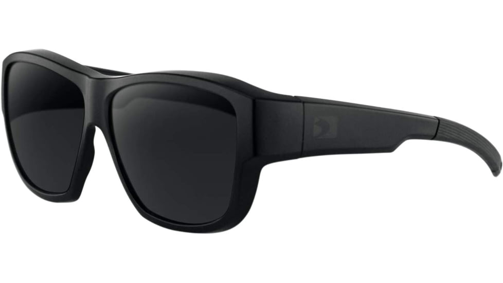 Bobster Eagle Sunglasses, Matte Black Frame, Smoked Lens, EEAG001