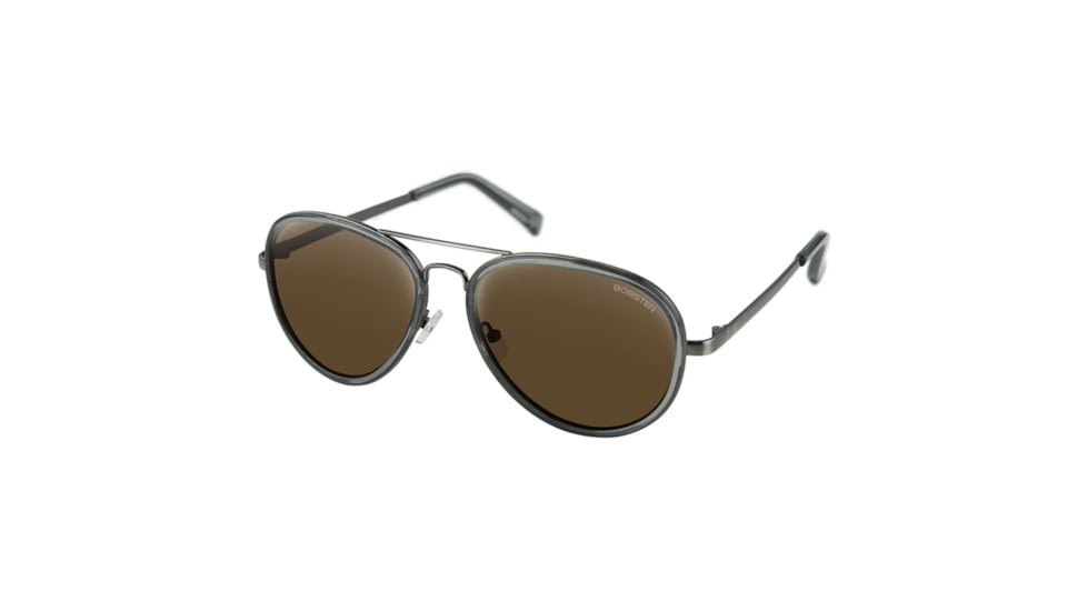 Bobster Bobster Goose Sunglasses, Clear Slate/Gunmetal Frame, Silver Lens, BGSE101HD