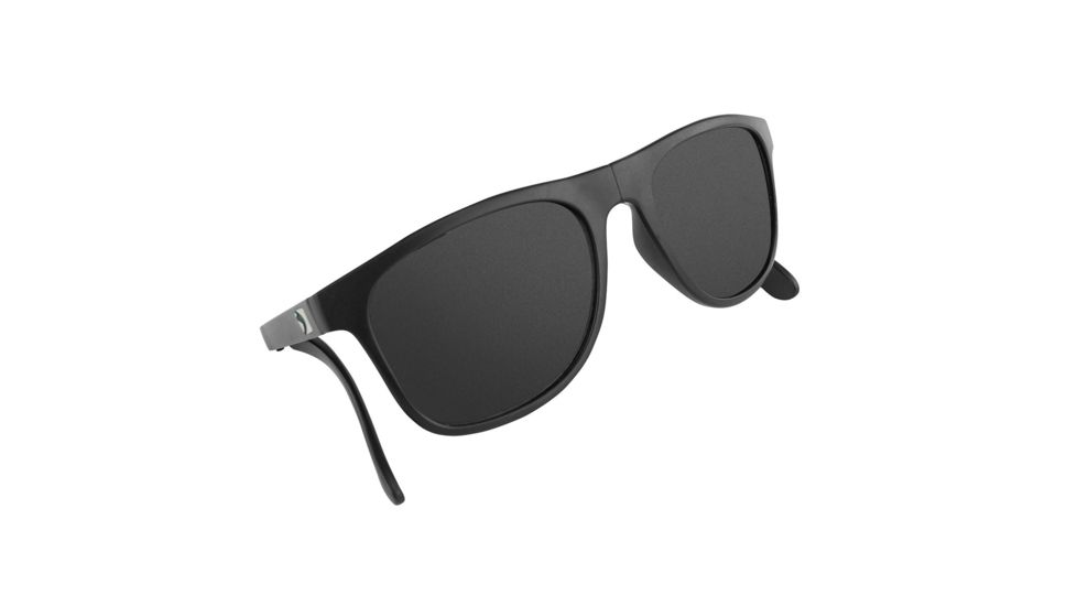 Bobster Hex, Sunglass, Matte Black Frame, Anti-fog Smoked Lenses, Black, One Size Fits Most EHEX001