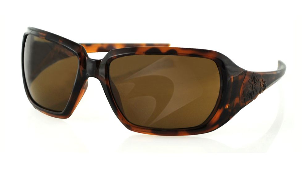 Bobster Scarlet Sunglasses, Tortoise Shell Frame, No Foam ESCA102