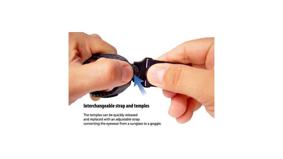 Bobster Sport &amp; Street Interchangeable Strap and Temples