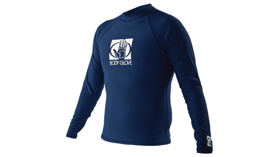 Body Glove Fitted Rashguard M L/a Nvy Md 13211-NVY-M