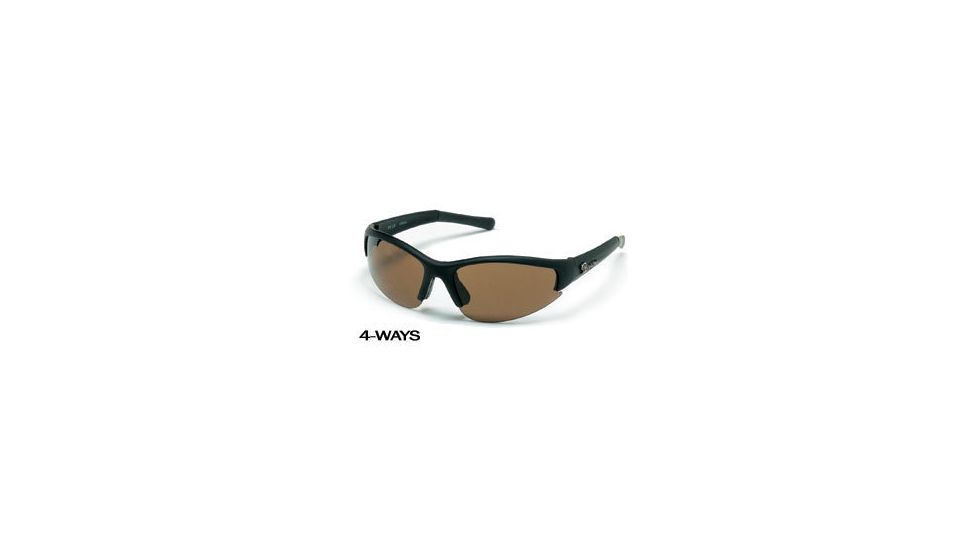 Body Specs 4-Ways Interchangeable Sunglasses w/ Smoke Lenses