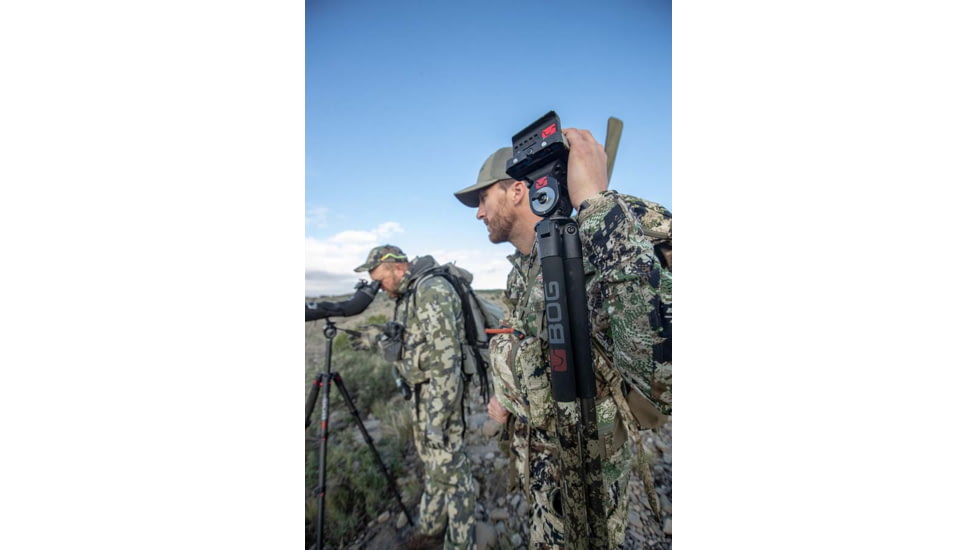 BOG Great Divide Tripod Head, Black/Red, 1117185