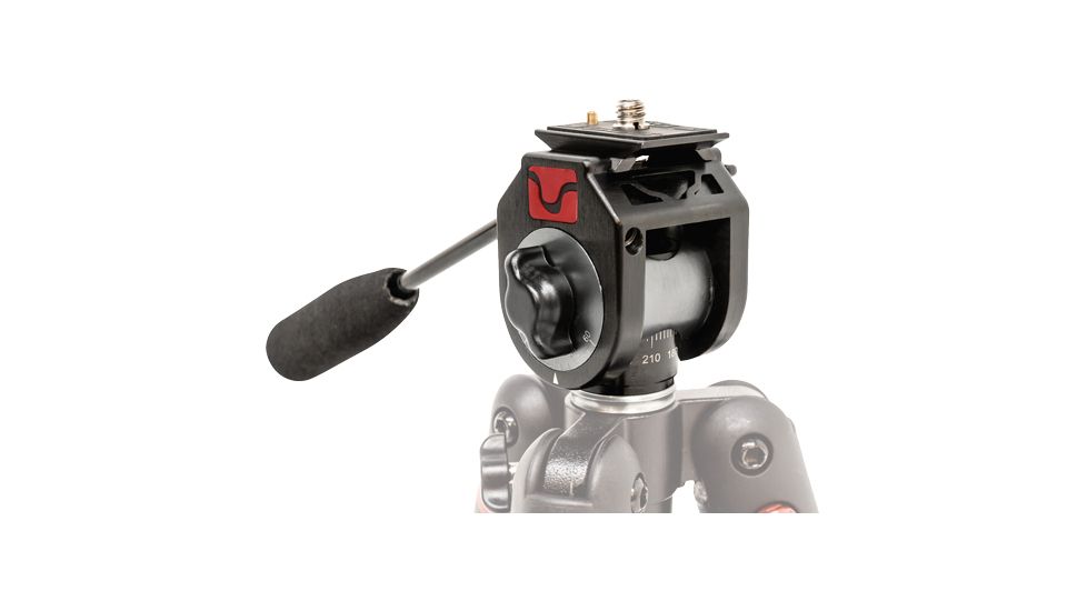 USED BOG Great Divide Tripod Head, Black/Red, 1117185, EDEMO1