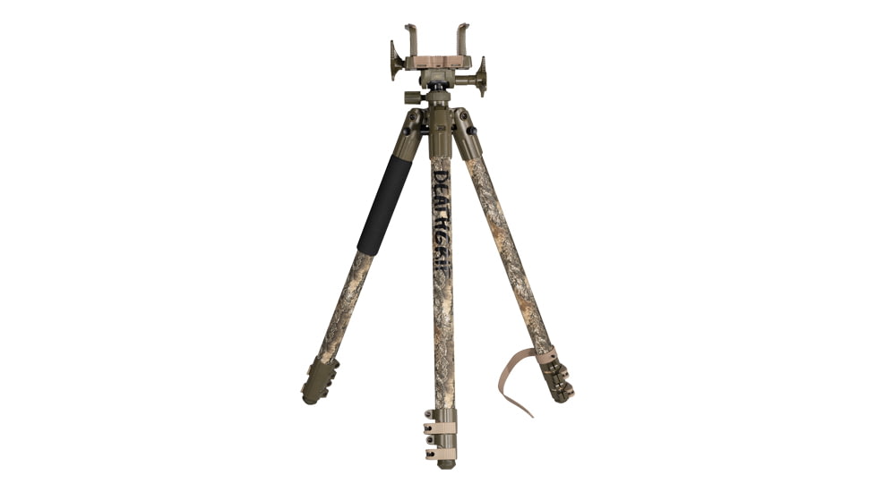 Bog Pod Deathgrip Clamping Tripod Aluminum Realtree Camo