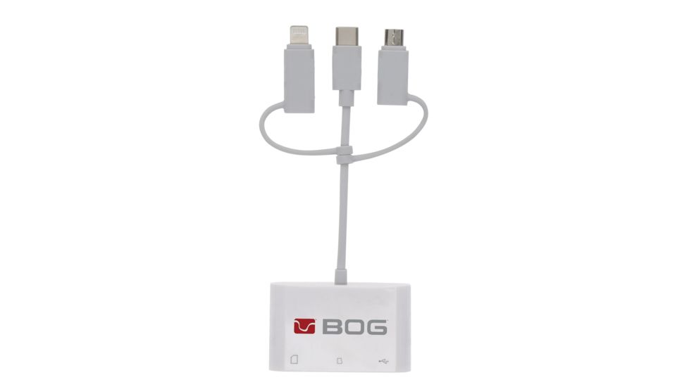 BOG SD Card Reader, White, 1131488