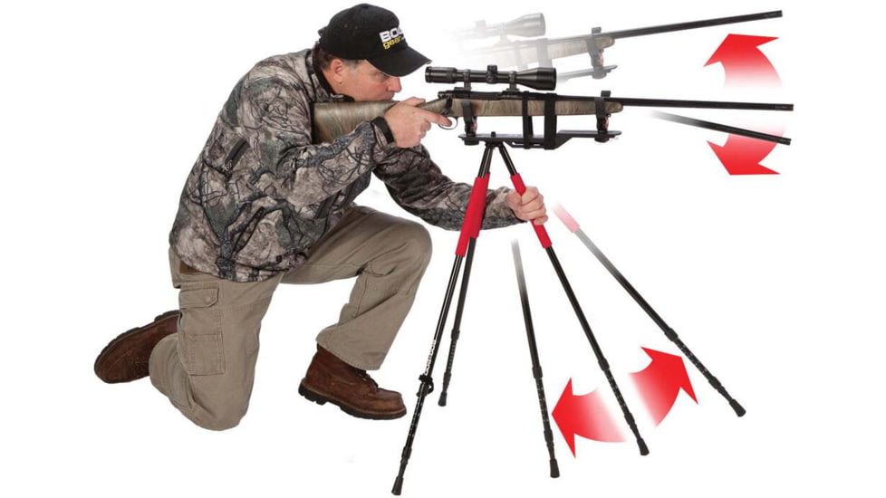 BogPod SSC Super Steady Combo Tripod Kit, Rapid Adjust Locks, USR Quick Change, 735550