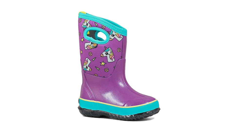 Bogs Classic Design A Boot - Unicorn Star, Purple Multi, Medium, 1, 72497-540-M- 1