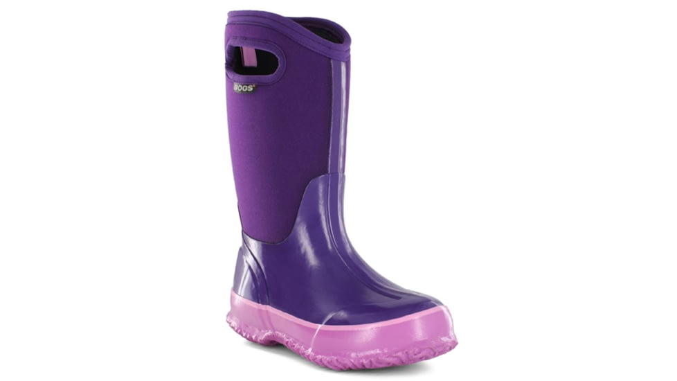 Bogs Classic Solid Boot - Kids, Grape, Size 2, 71442-511-2