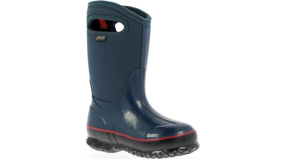 Bogs Classic Solid Boot - Kids, Navy, Size 7, 71442A-410-7