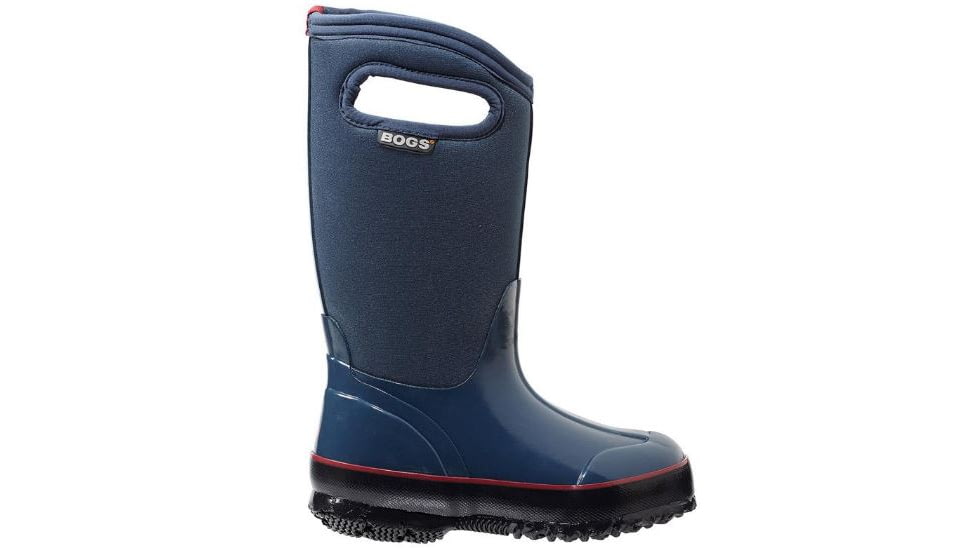 Bogs Classic Solid Boot - Kids, Navy, Size 7, 71442A-410-7