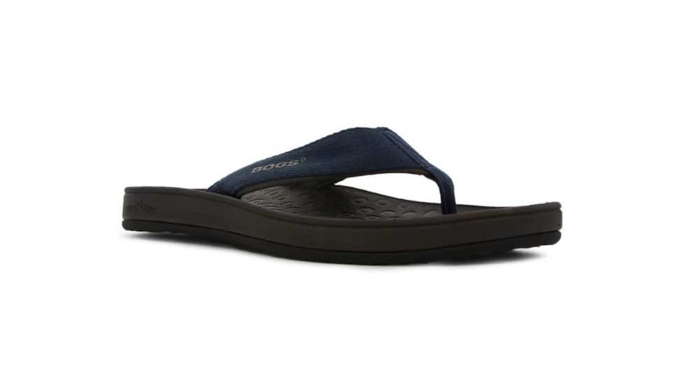 Bogs Mens Hudson Webbing Sandal,Navy,Size 7 71902S-410-7