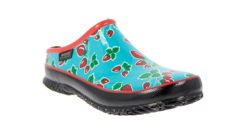 Bogs Womens Urban Farmer Slide Fruit Boot,Strawberry,Size 6 71708-611-6