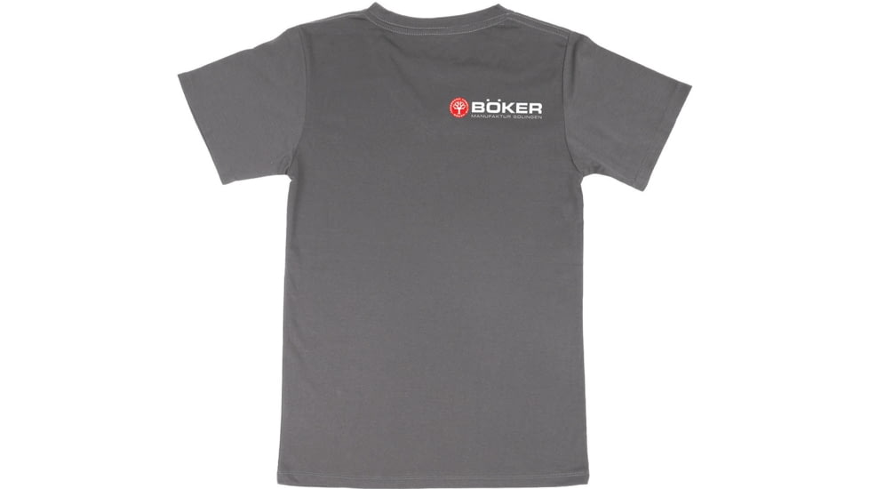 Boker T Shirt, Gray, 2XL, 09SH005