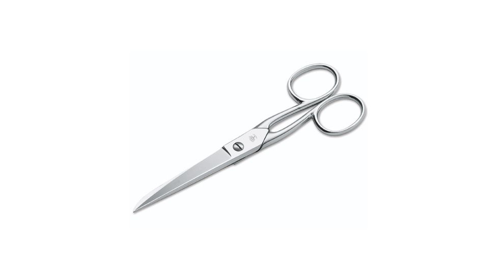 Boker USA Arbolito Nickel Plated Household Scissors, 6 1/8in 04BO018