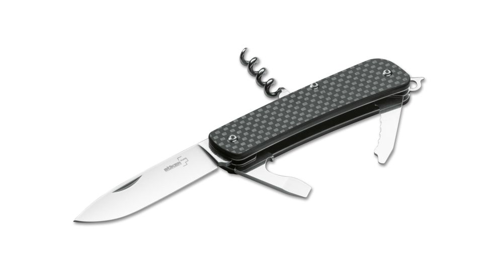 Plus Tech-Tool Carbon 2 2.8In Multi-Tool Folding Knife
