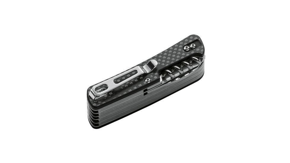 Plus Tech-Tool Carbon 4 2.8In Multi-Tool Folding Knife