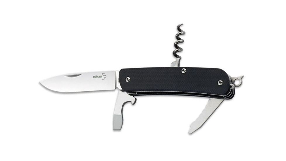 Boker USA Plus Tech-Tool City 2 2.8In Multi-Tool Knife, Black 01BO802
