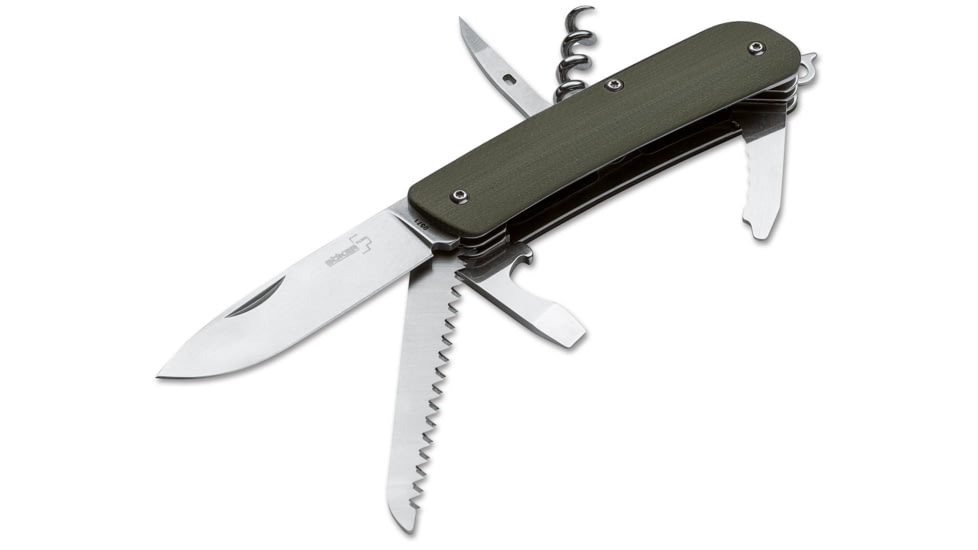 Plus Tech-Tool City 6 2.8In Multi-Tool Knife, Black