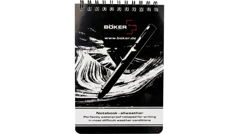 Boker USA Plus Weatherproof Notebook, Large- 4 in. x 6 in. BOP02420