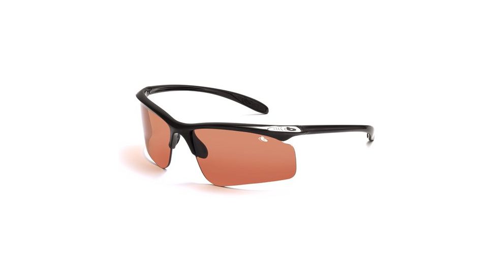 Bolle 10897 Warrant Black Frame Polarized Sandstone Lens