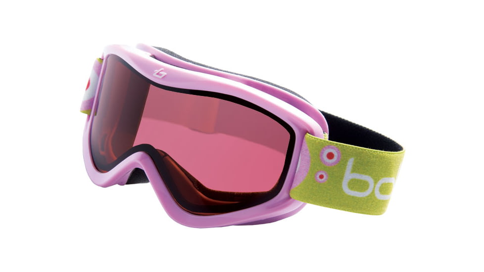 Bolle Goggles Amp Pink Green Dots Frame, Vermillon Lens 20593