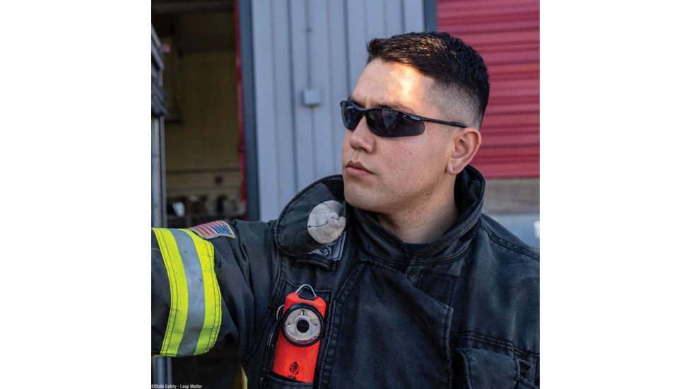 Bolle Contour Shooting Glasses, Matte Black Frame, Smoke BSSI Lens, PSSCONT443B