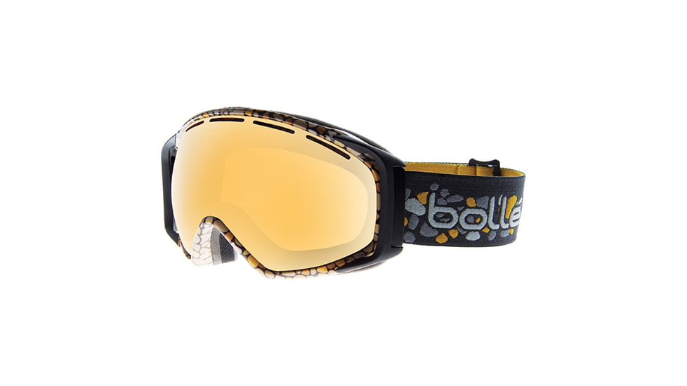 Bolle Gravity Goggles, Earth Stones Frame, Amber Gun Lens 20819