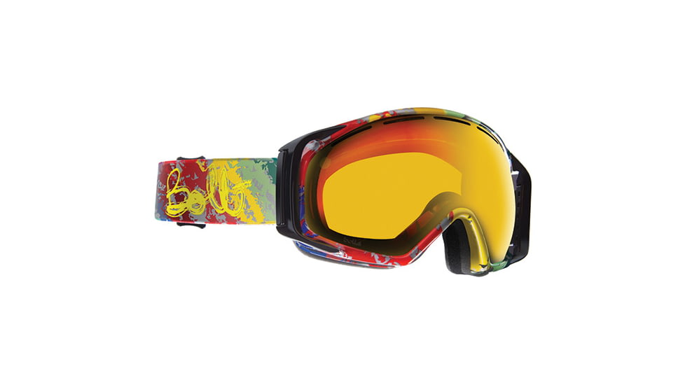 Bolle Gravity Goggles, Mural Frame, Fire Orange 35 Lens 20817