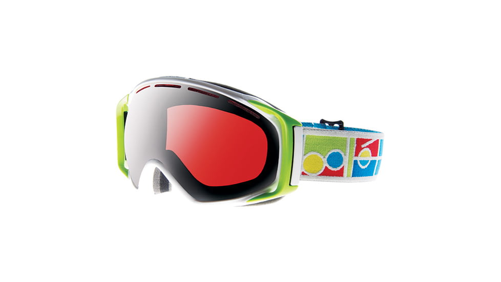 Bolle Gravity Goggles, White Frame, Vermillon Gun Lens 20820