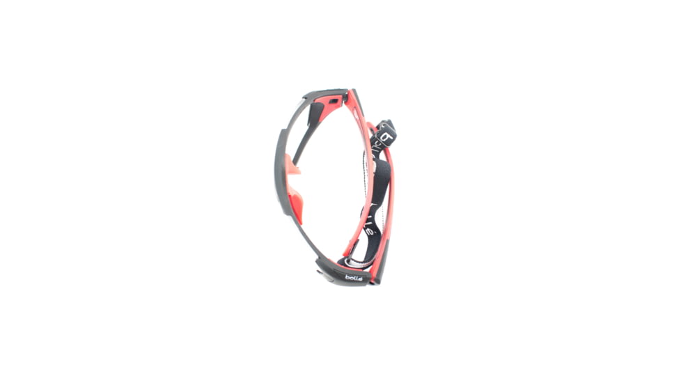 Bolle Kids Baller Sport Protective Eyewear - Black and Red Frame,Clear Anti Fog/Scratch Lens 12005