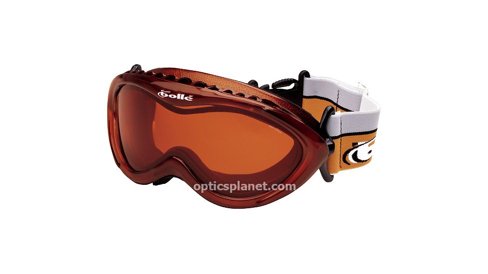 Bolle Krait Ski/ Snowboard Goggles w/ Vermillon Lens, Crystal Violet Frame - 5655529600