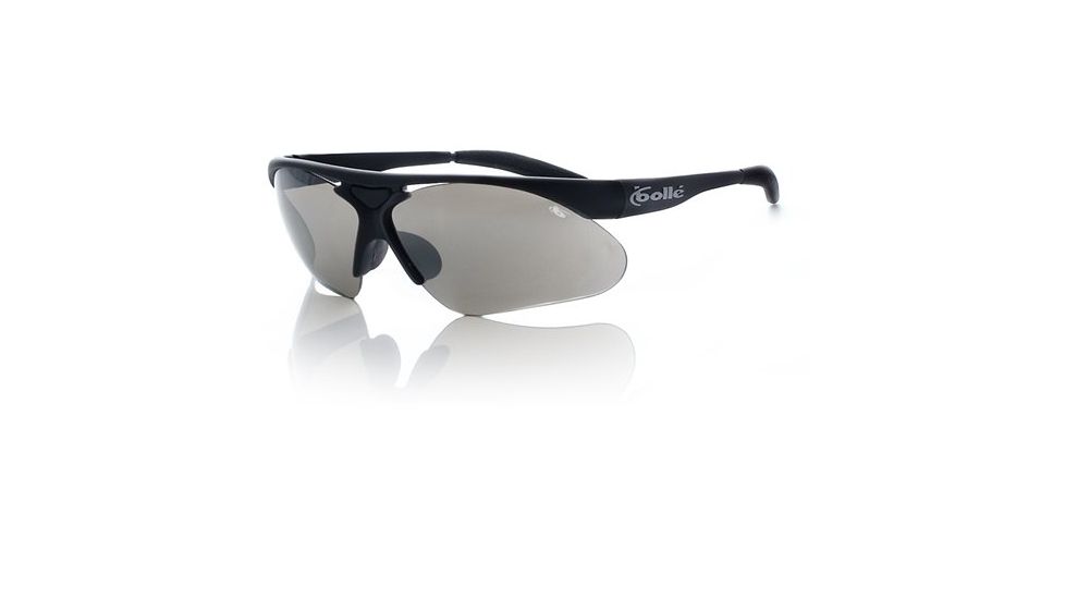 Bolle Parole Sunglasses with Interchangeable Lenses, Matte Black Frame, TNS Gun Lens, 0754201075