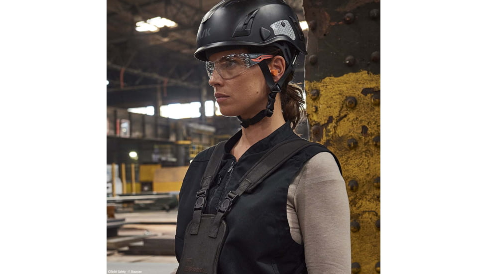 Bolle Silex+ Small Safety Glasses, Grey Coral Frame, Clear Lens, PSSSILP0402