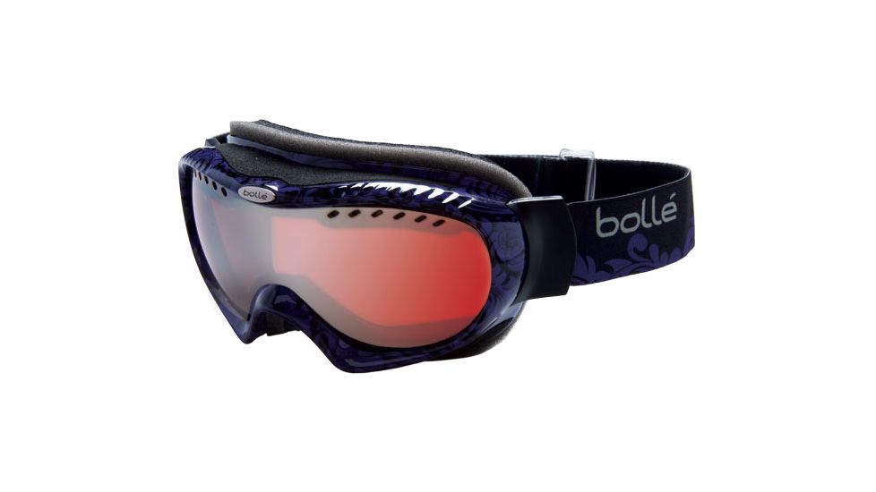 Bolle Simmer Goggle, Purple Paisley Frame, Vermillon Gun Lens 20598