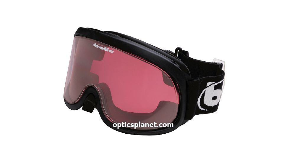 Bolle X500 Goggles Black Frame, Vermillon Lens