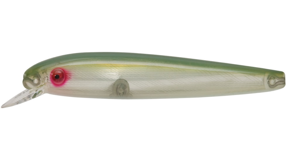 Bomber Saltwater SW Windcheater, 4-1/2in, 3/4oz, Silver/Green, BSWW5316